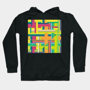 Geometrical Multi color Melody Hoodie